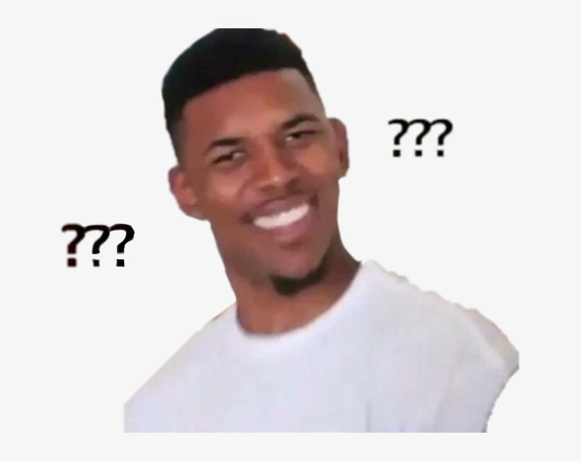 A young man with a perplexed, slightly squinting expression, often used in memes to signal confusion or disbelief.